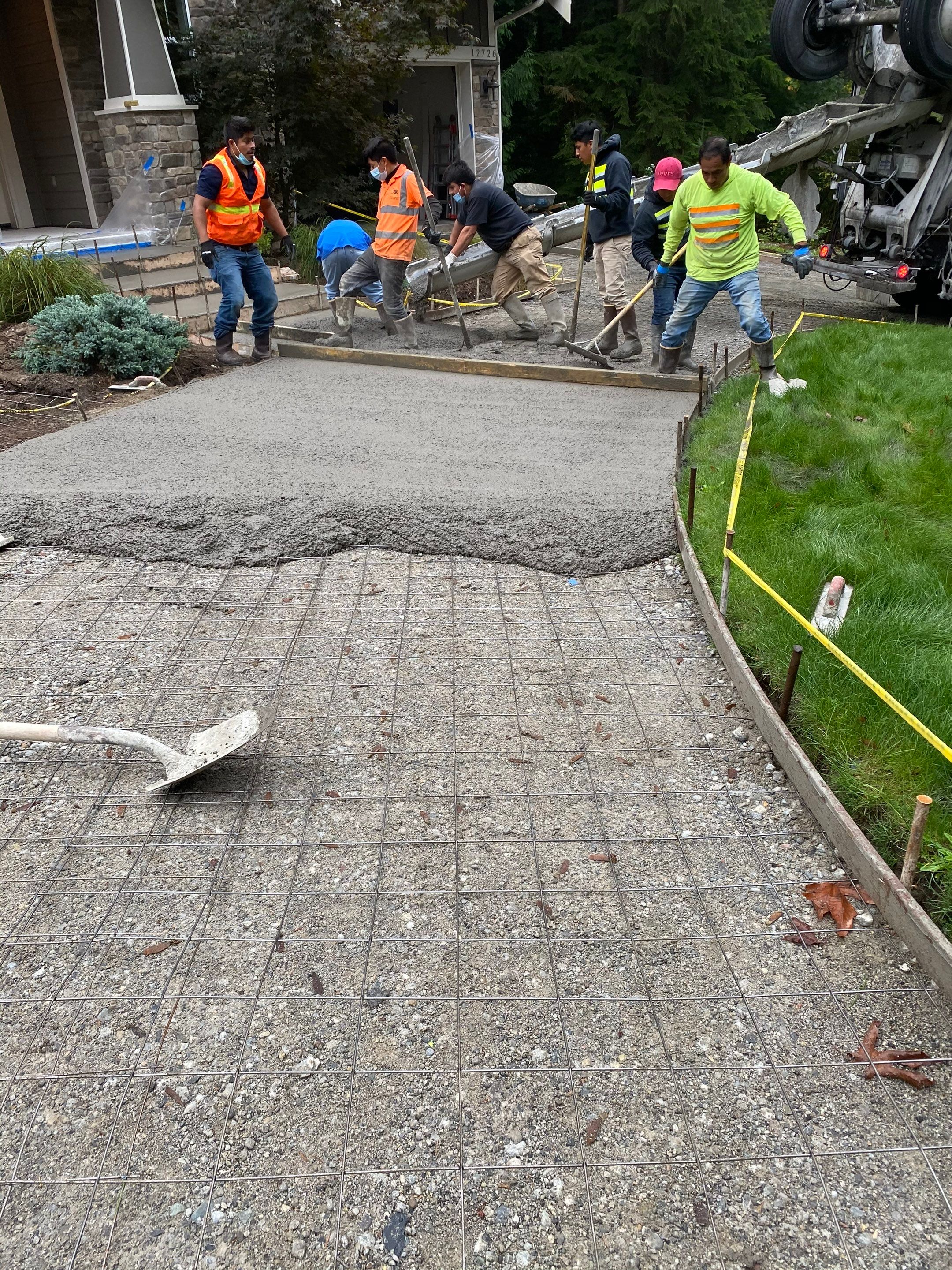 Melanie | Concrete Driveway  by Jireh Asphalt & Concrete Inc 