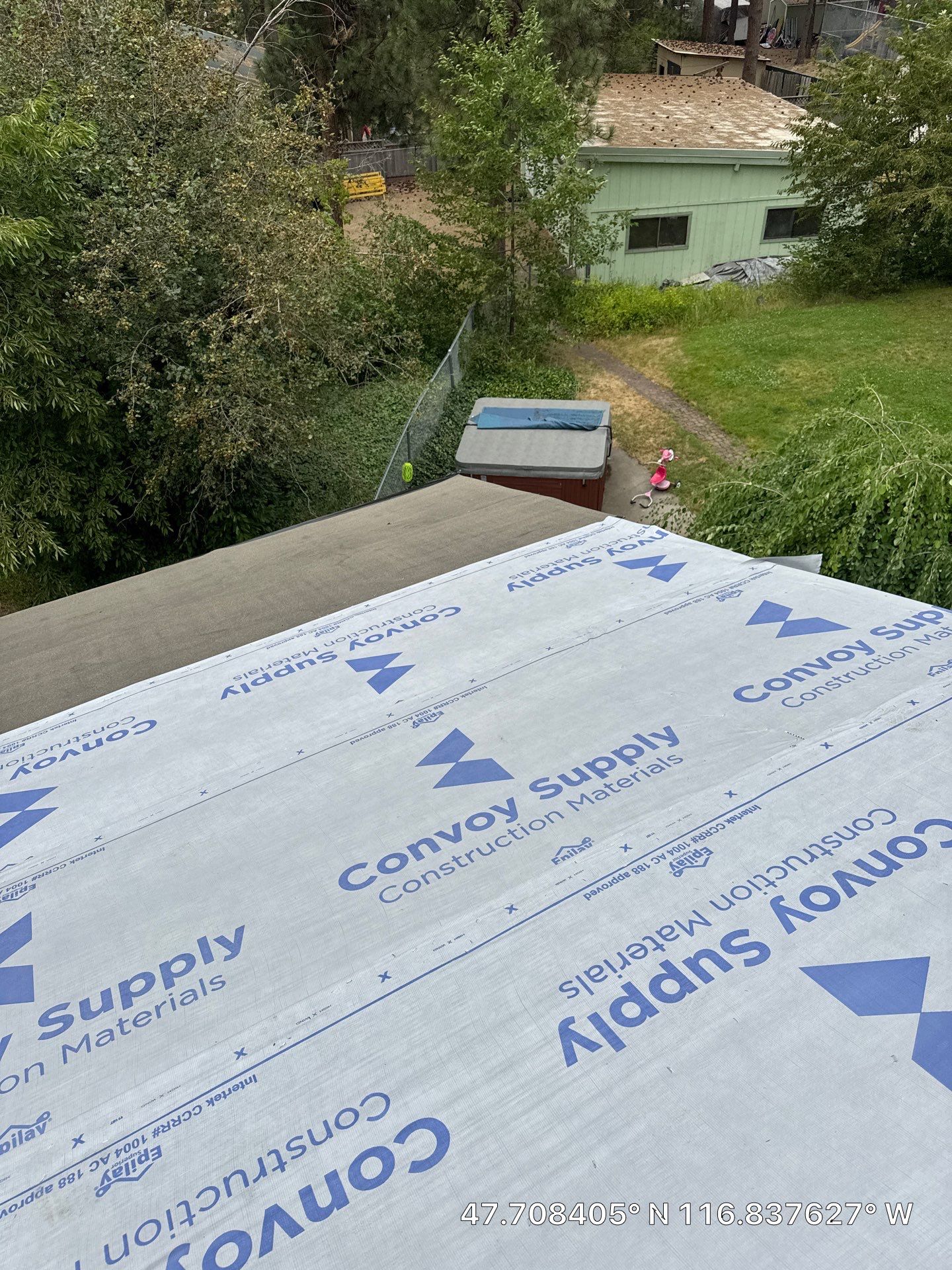 Architectural Shingle Roof Replacement West Appaloosa Road Coeur d'Alene, ID 83815 The Cascade System - CertainTeed Landmark® Shingle- Moire Black by Alpine Roofing