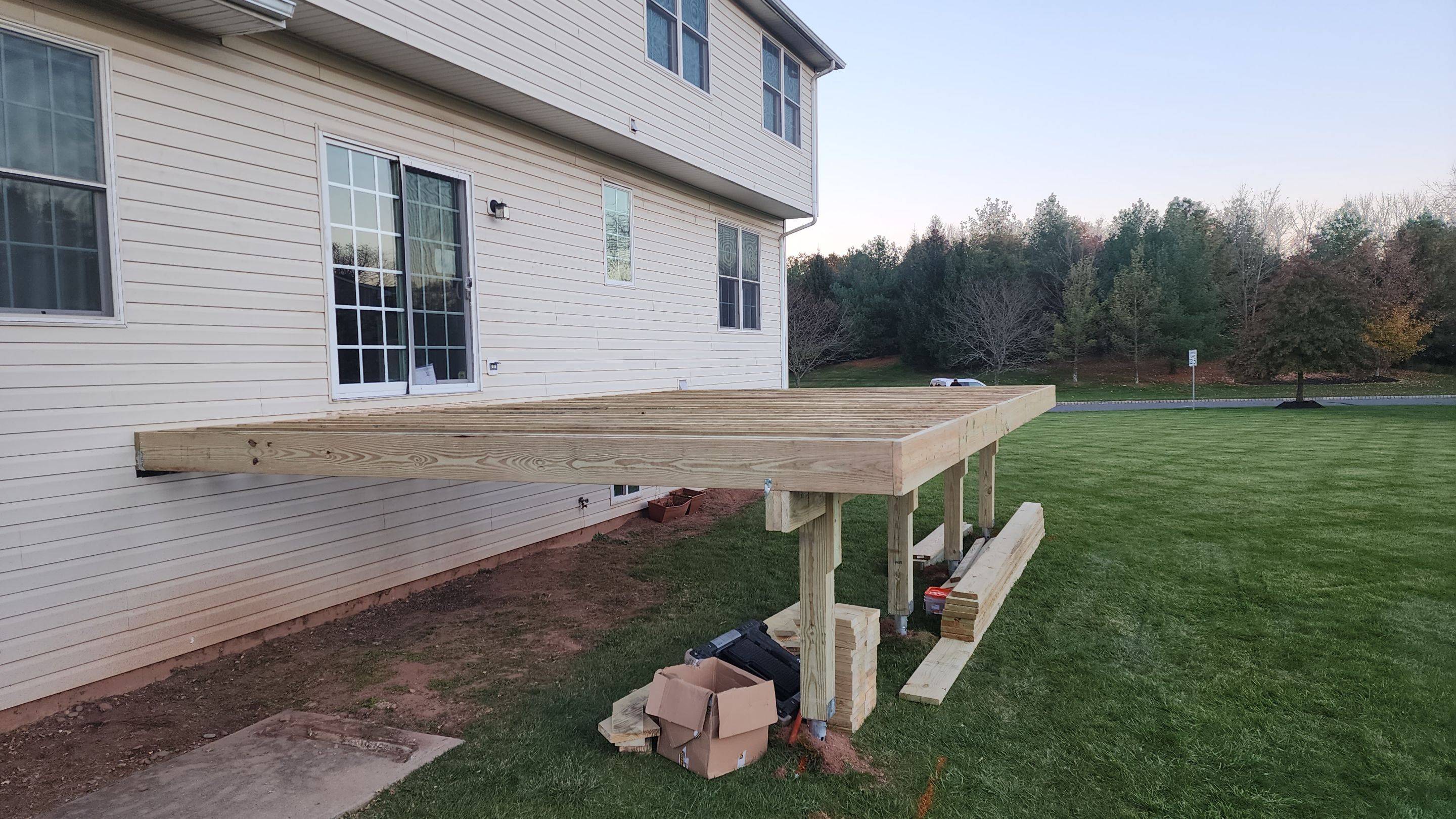New Deck in Flemington by deck guardian