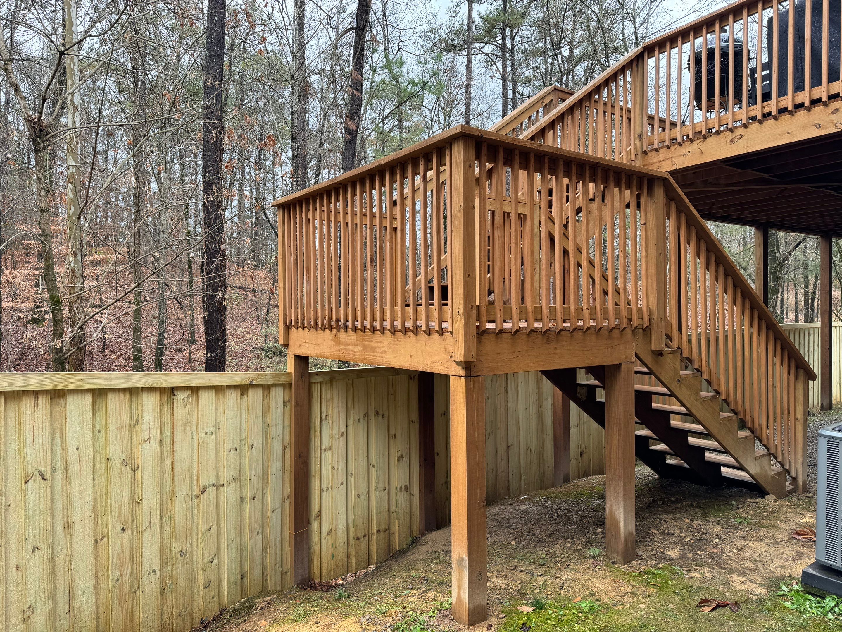 Brookview Highlands - Fence by Pillar and Pine