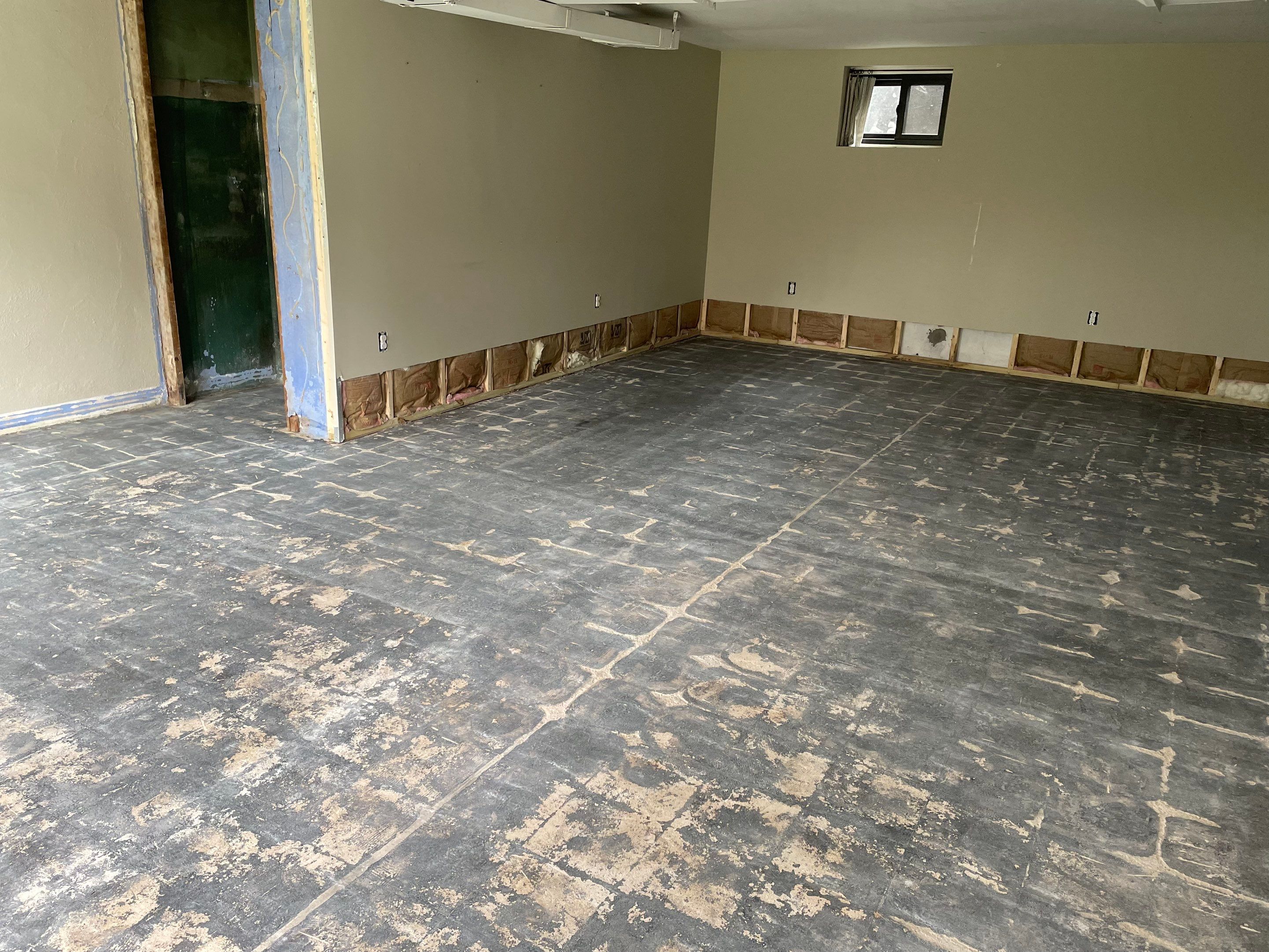 Basement Remodel using Tile by Home Concepts Construction