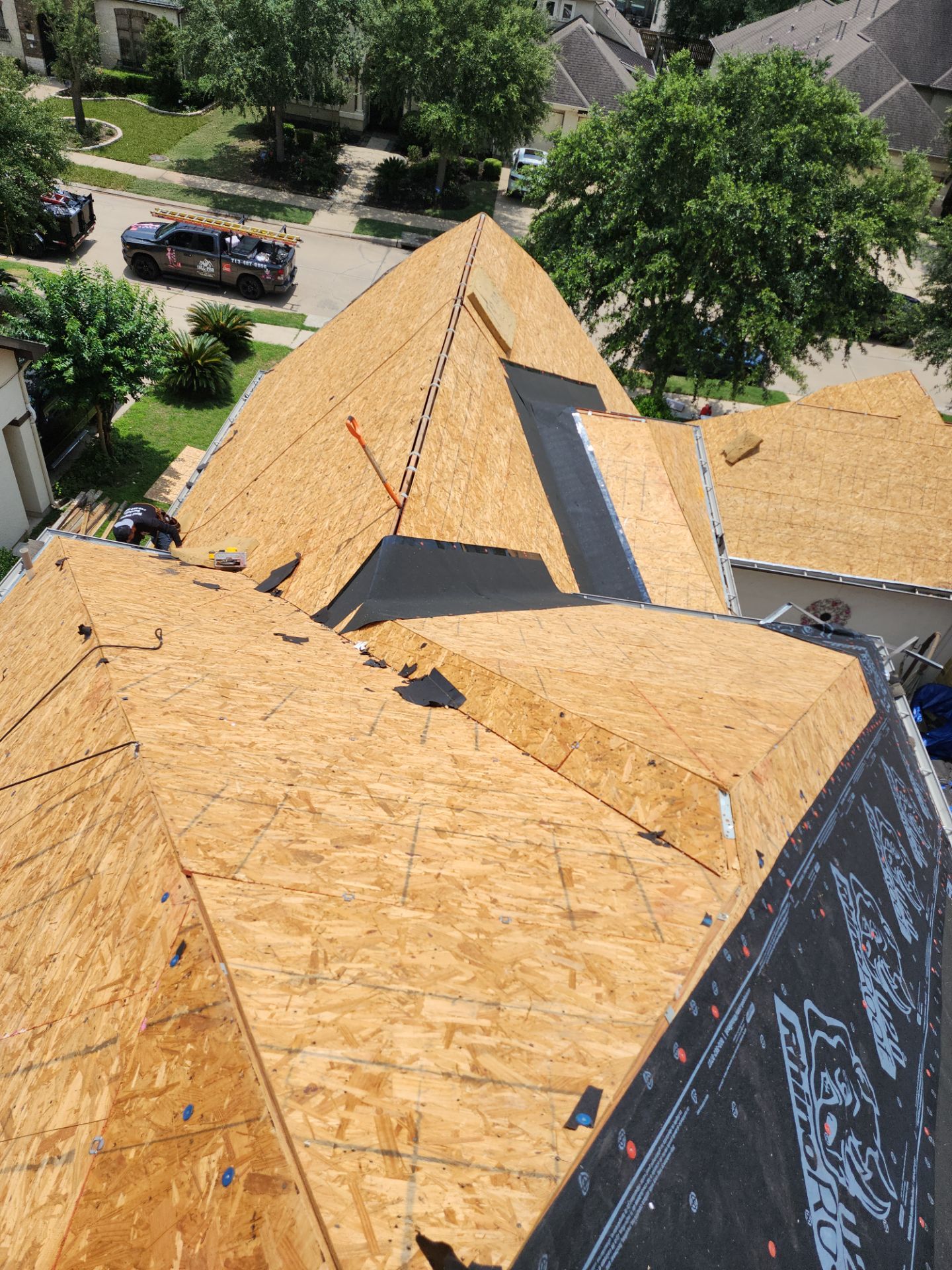 Residential Roofing Repair using Owen's Corning Duration (Lifetime) Shingles by Roof Repair Company