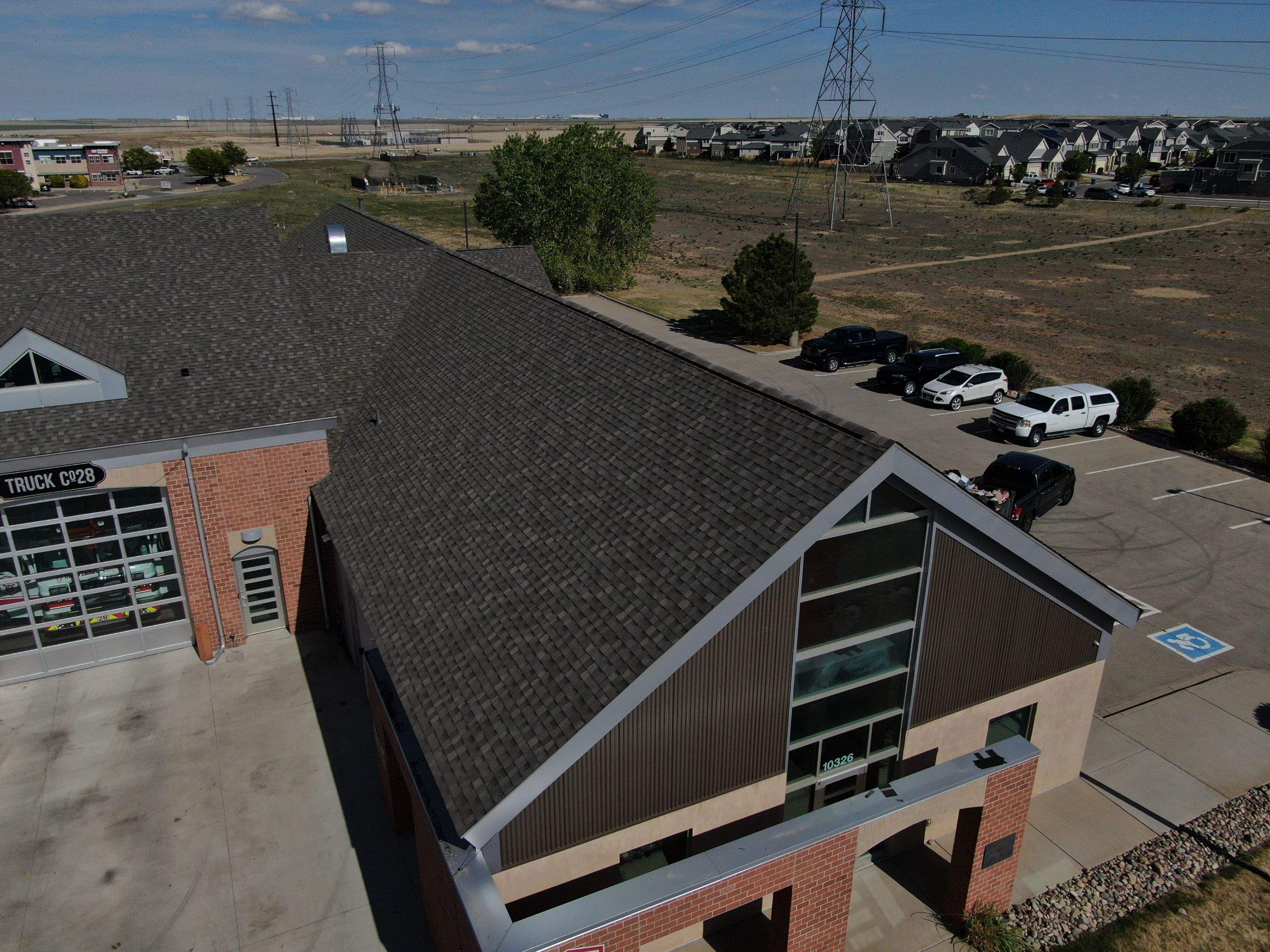 South Adam County Fire Department Station #28 by Blue Peaks Roofing LLC 