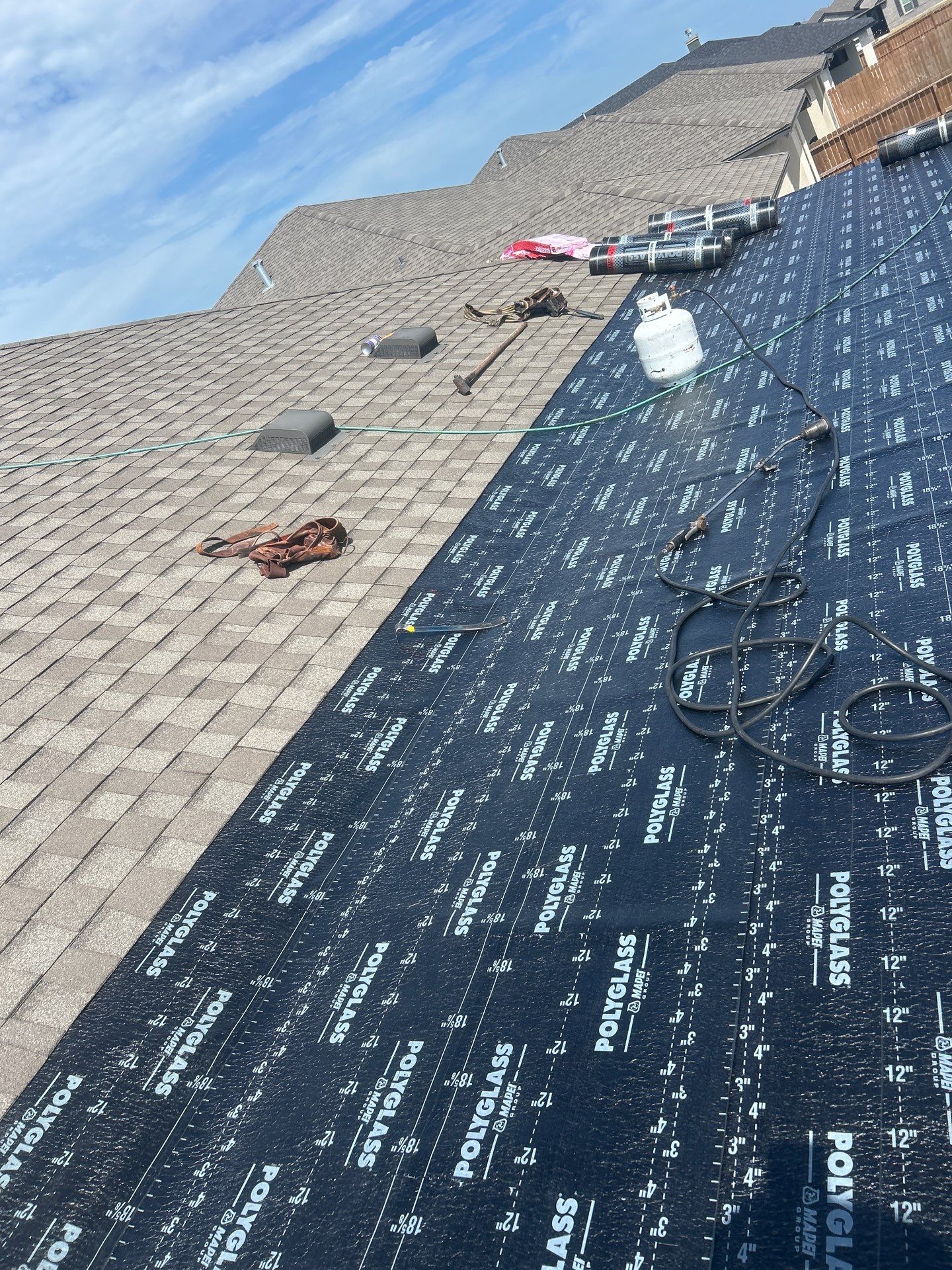 Patio Pool Cover by Bayfront Roofing and Construction