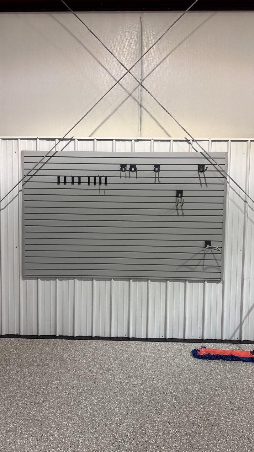 Airplane Hanger Coating & Storage! by Innovative Spaces / Innovative Concrete Coatings