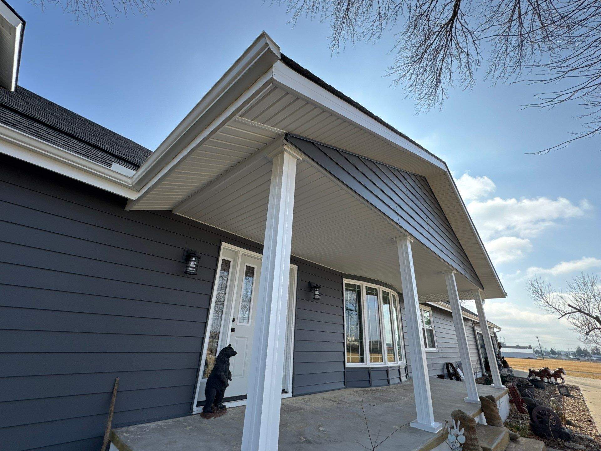 Siding Installation using Craneboard D7 by EEC Windows, Siding & Roofing