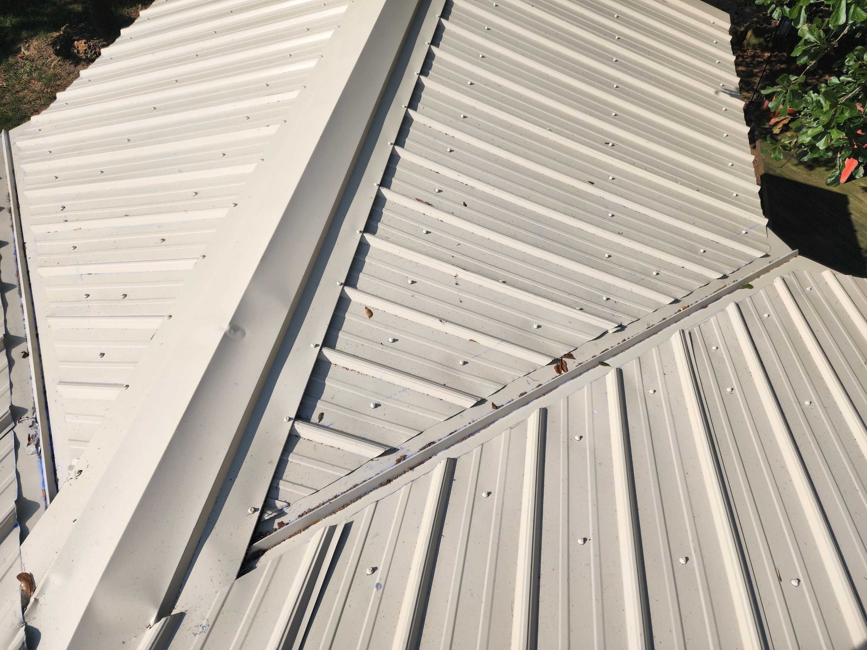 Residential Metal Roof Replacement using Reed's Metals by Hostetler Roofing
