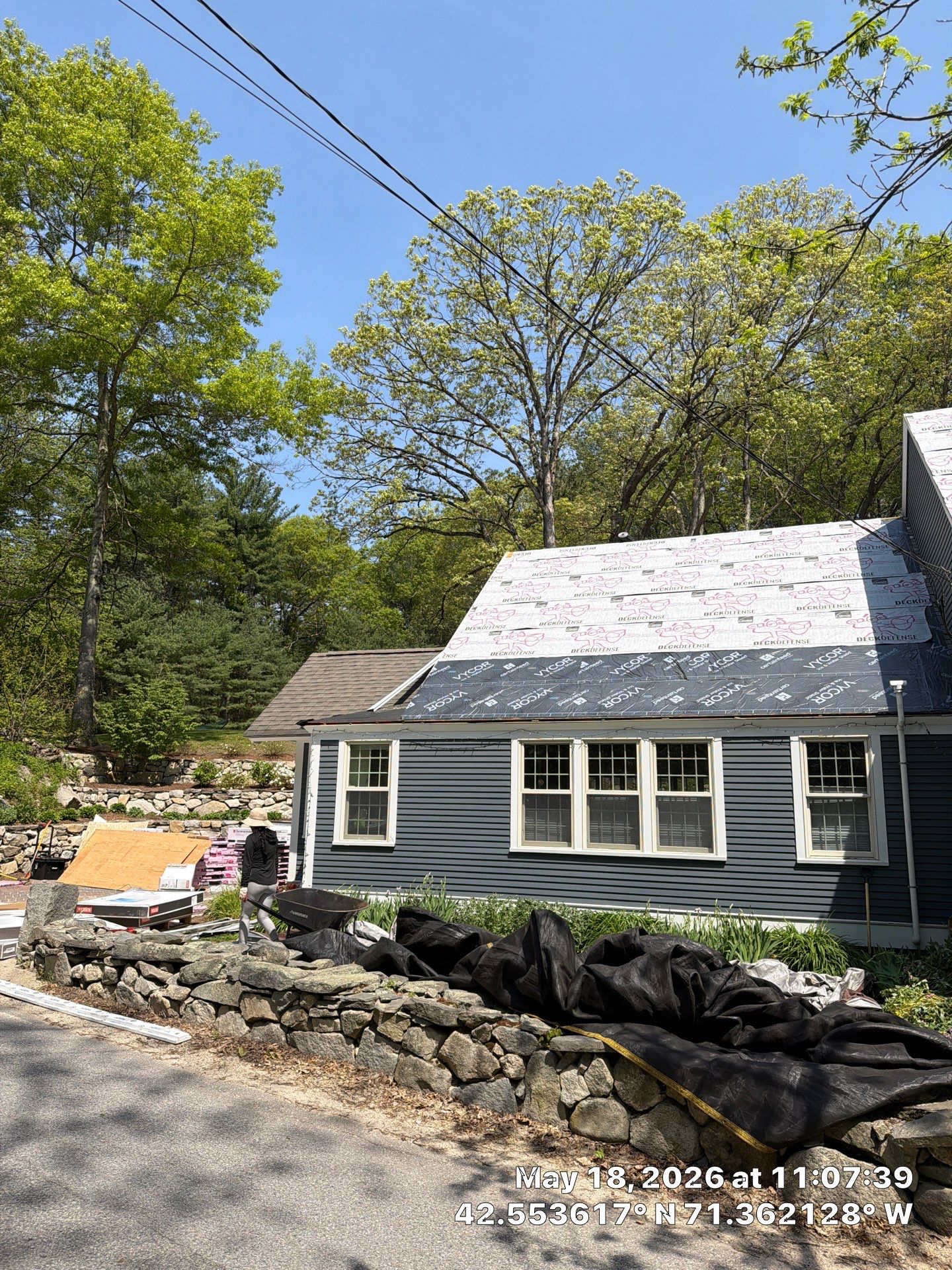 Roof Replacement + Metal Valleys + Snow Belt + Skylights — Carlisle, MA by Mighty Dog Roofing of Greater Middlesex County
