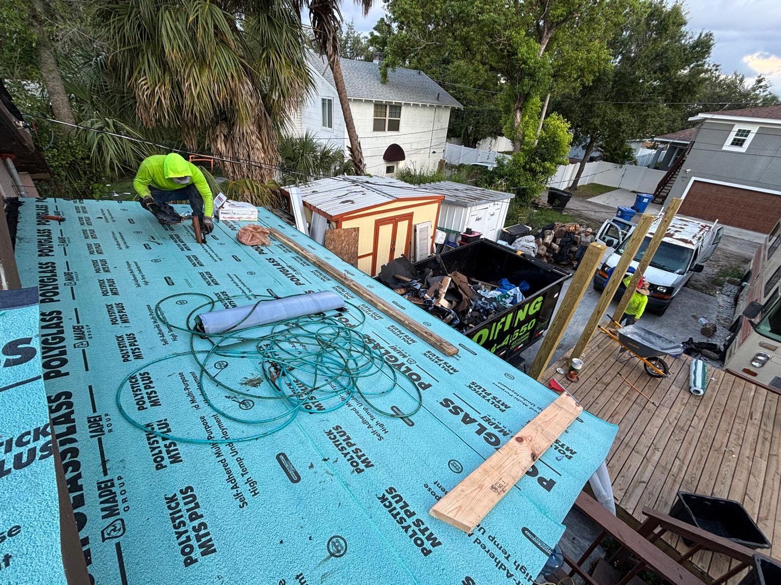 Project in St. Petersburg 33712 by Mitchell Roofing Company LLC 