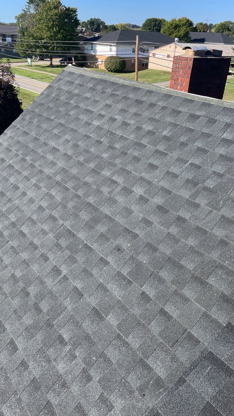 Residential Roofing Installation using GAF Timberline HDZ Charcoal by Rainstoppers Roofing