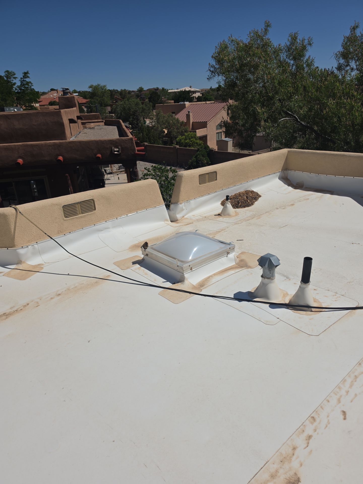 Low-e Glass Skylight Installation in Rio Rancho by Doyle Roof Masters Inc