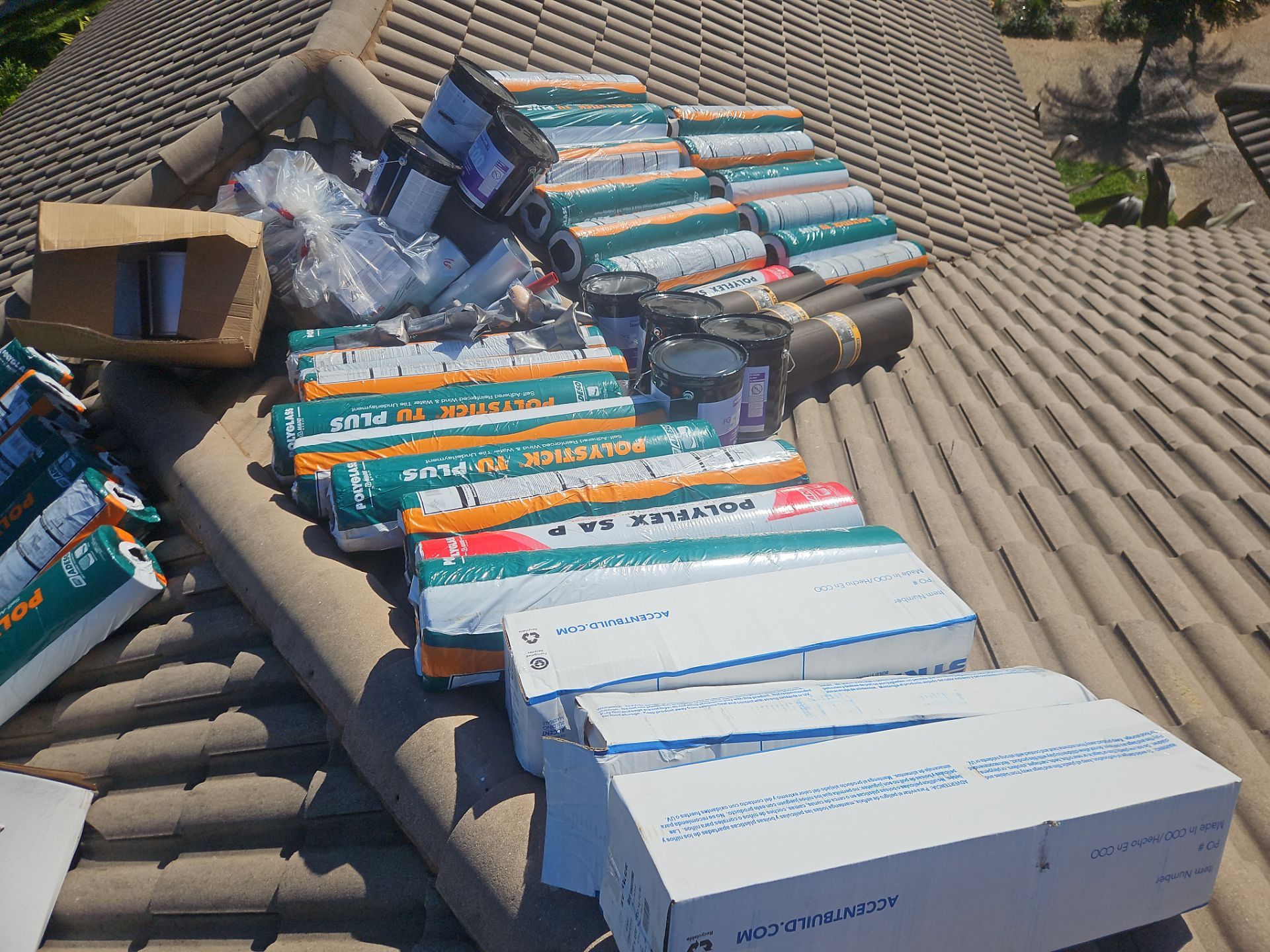 Residential Roofing Installation using Eagle Roofing Tile by BLUES BROTHERS ROOFING