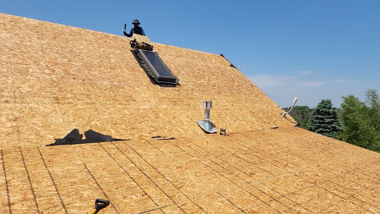 Residential Roofing Installation using GAF timberline HDZ shingles by Gellings Roofing & Siding