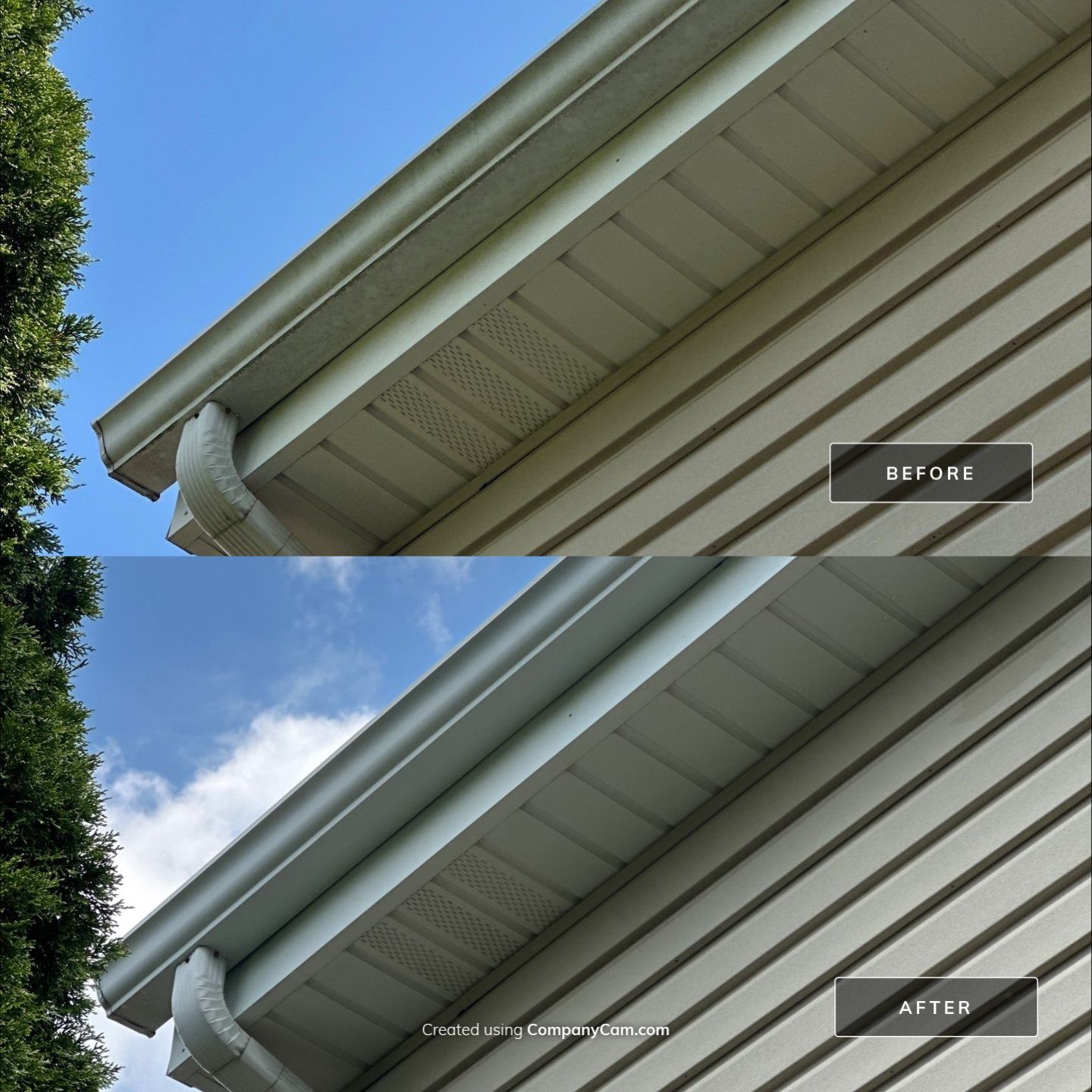 Project in Streamwood by Simmons Power & Soft Washing