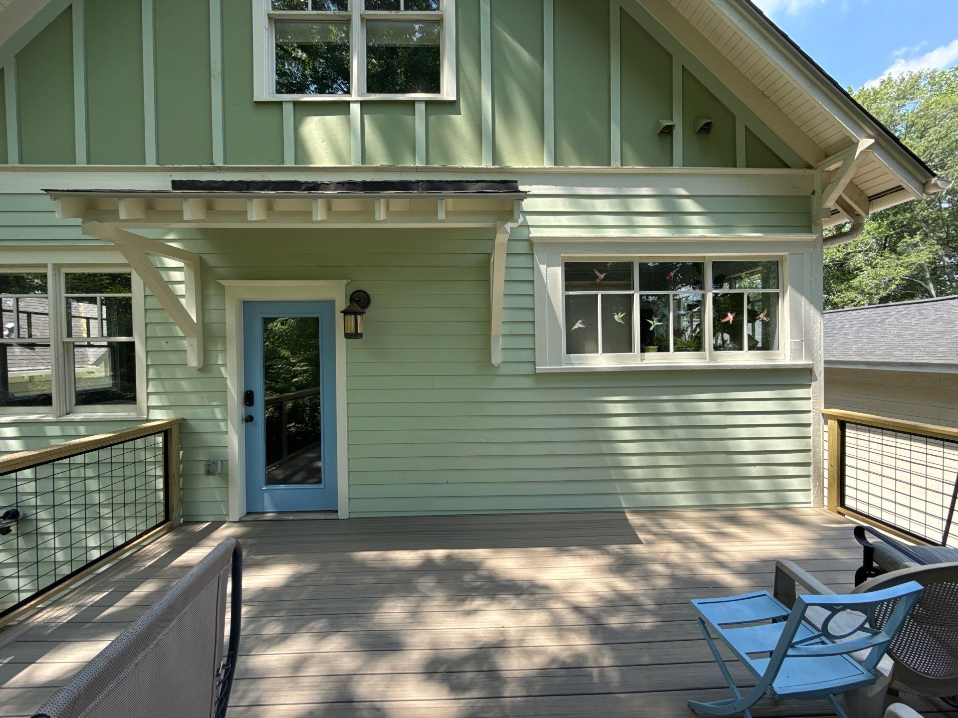 Atlanta, GA Trex Deck Build, Under-Decking, and Framed-In Walls  by Nelson Exteriors 
