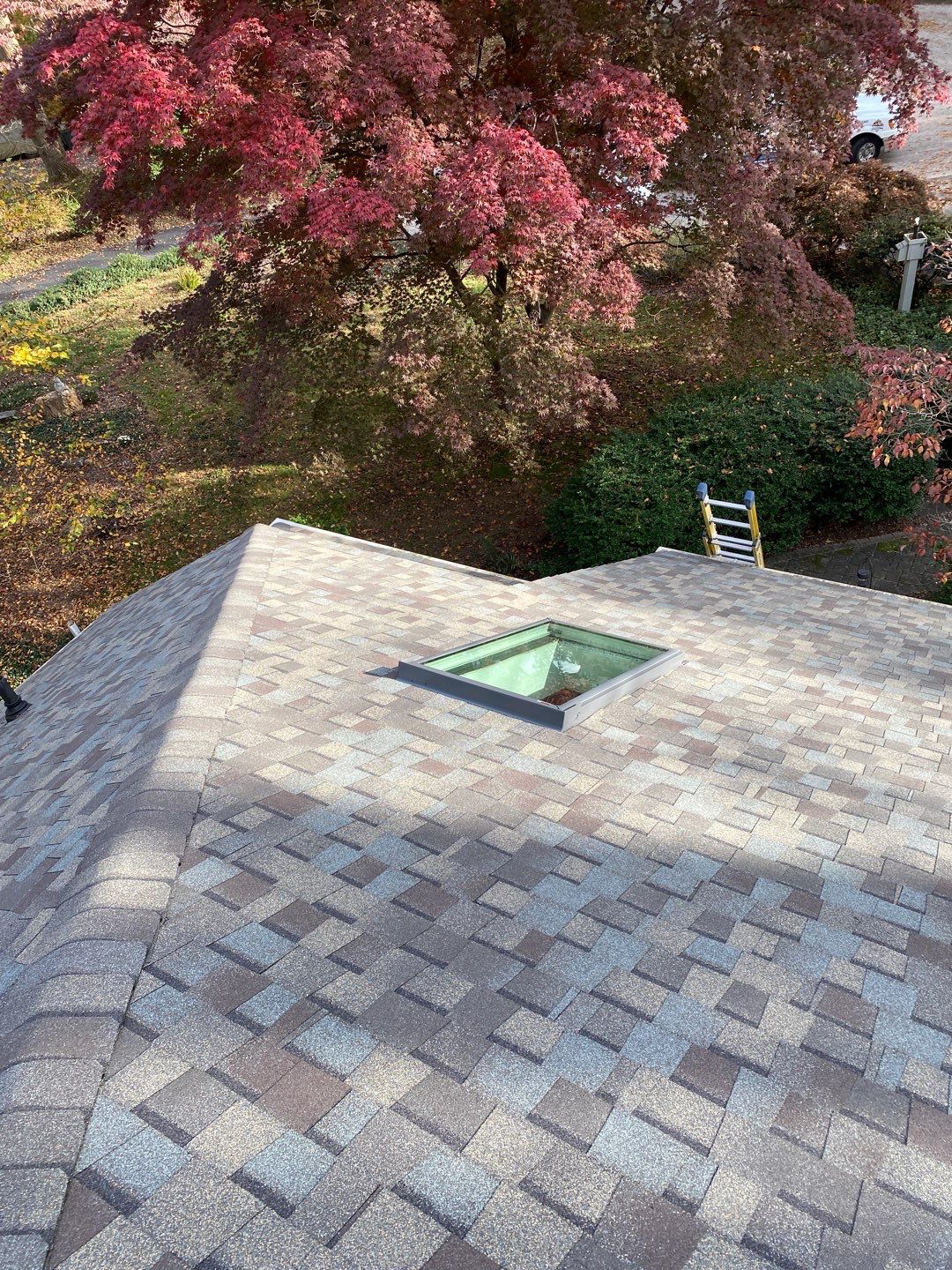 Install new shingles and new skylights  by Alpha Design Services