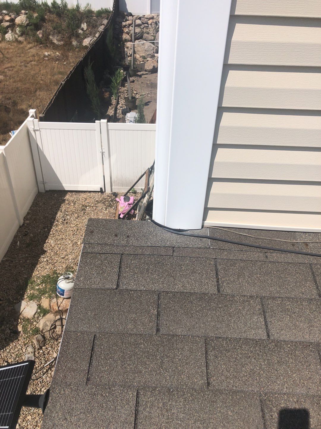 Storm Damaged Roof using GAF Timberline HDZ - Lifetime Shingle by The Roof Doctor