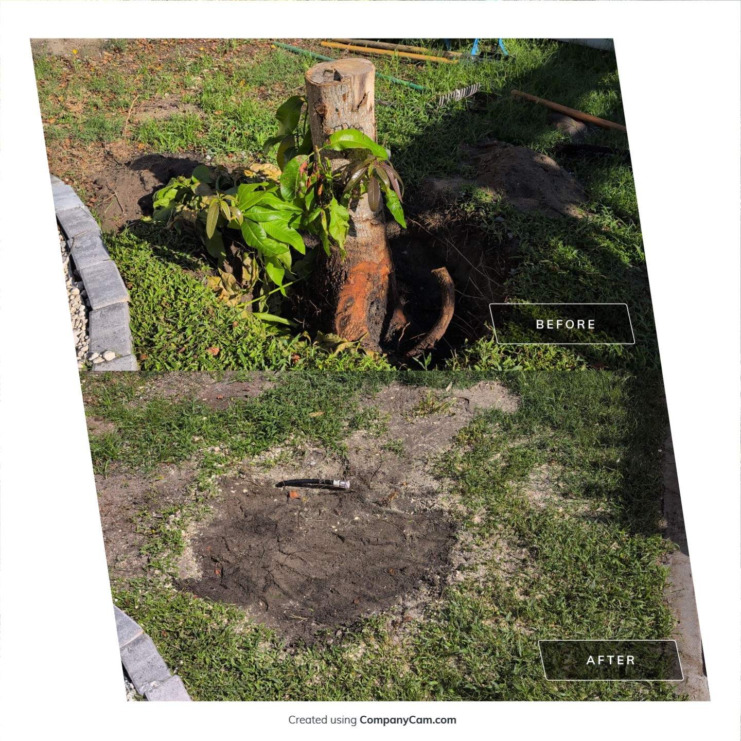 Stump Removal by
M.A.B. Landscaping & Property Maintenance