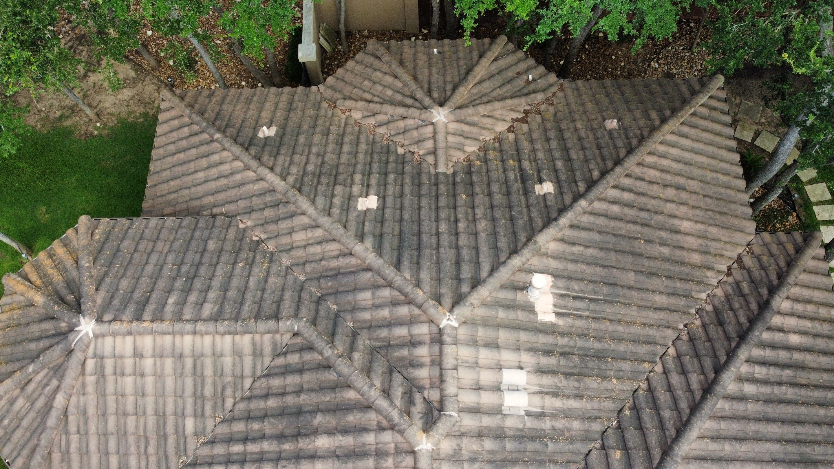 Tile Roof Wash Project in Garden Ridge by Bright Choice
