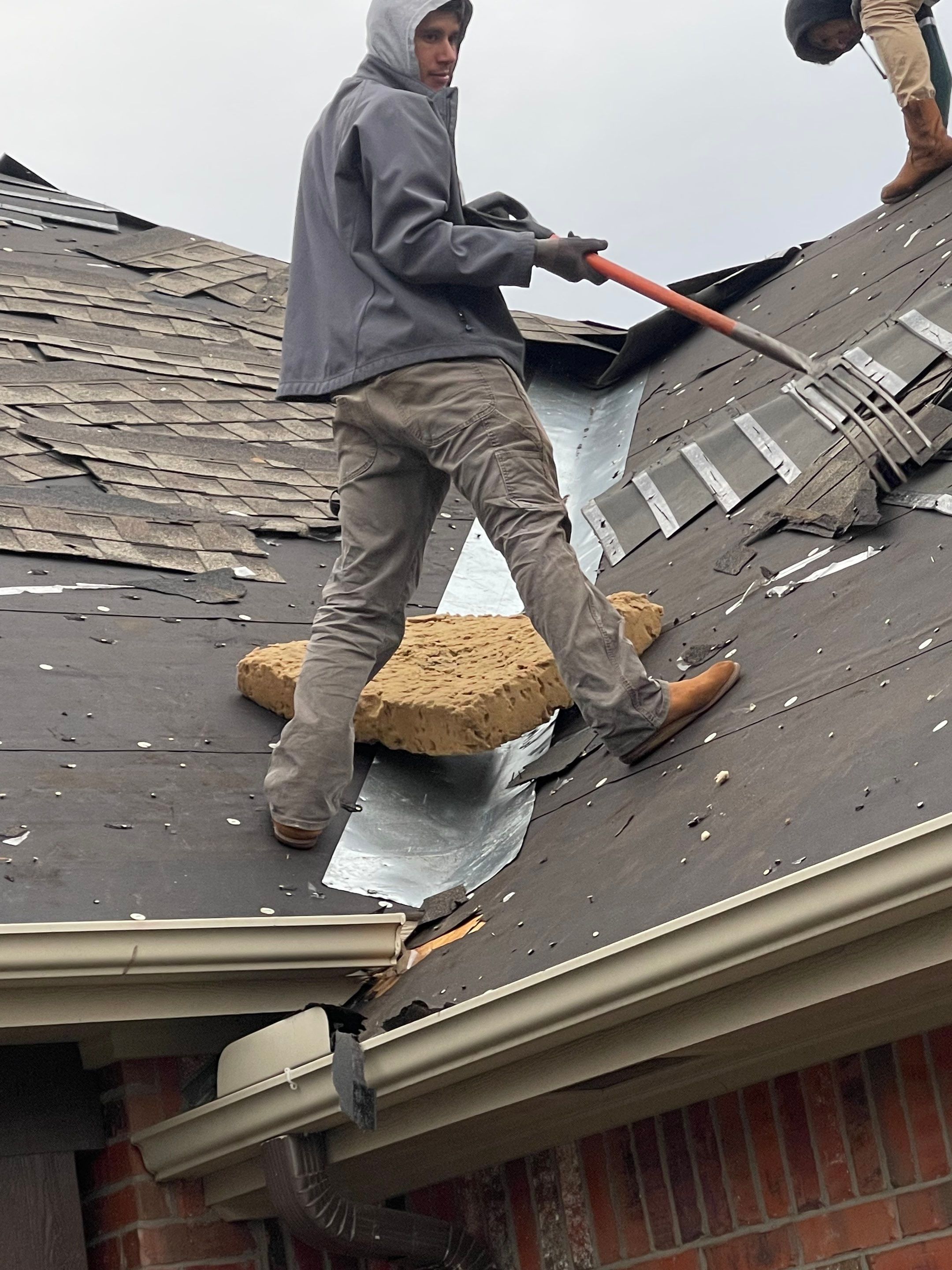 Residential Roofing Installation using Malarkey by Frontline Roofing and Construction