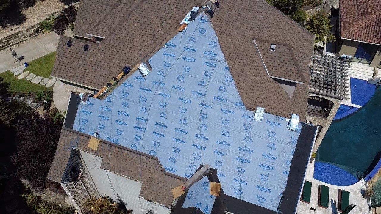 Residential Roofing + Gutters & Downspouts & Gutter Guards Install  by Titan Commercial & Residential Roofing 