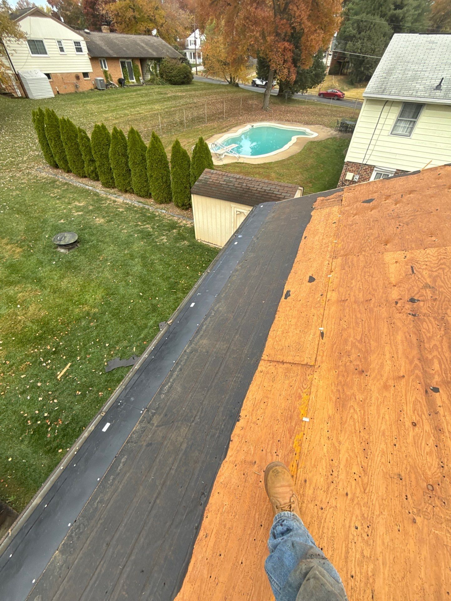 Faifax : Residential Roof Replacement with CertainTeed Landmark Pro in Max Def Coastal Blue  by RM Banning, Inc.