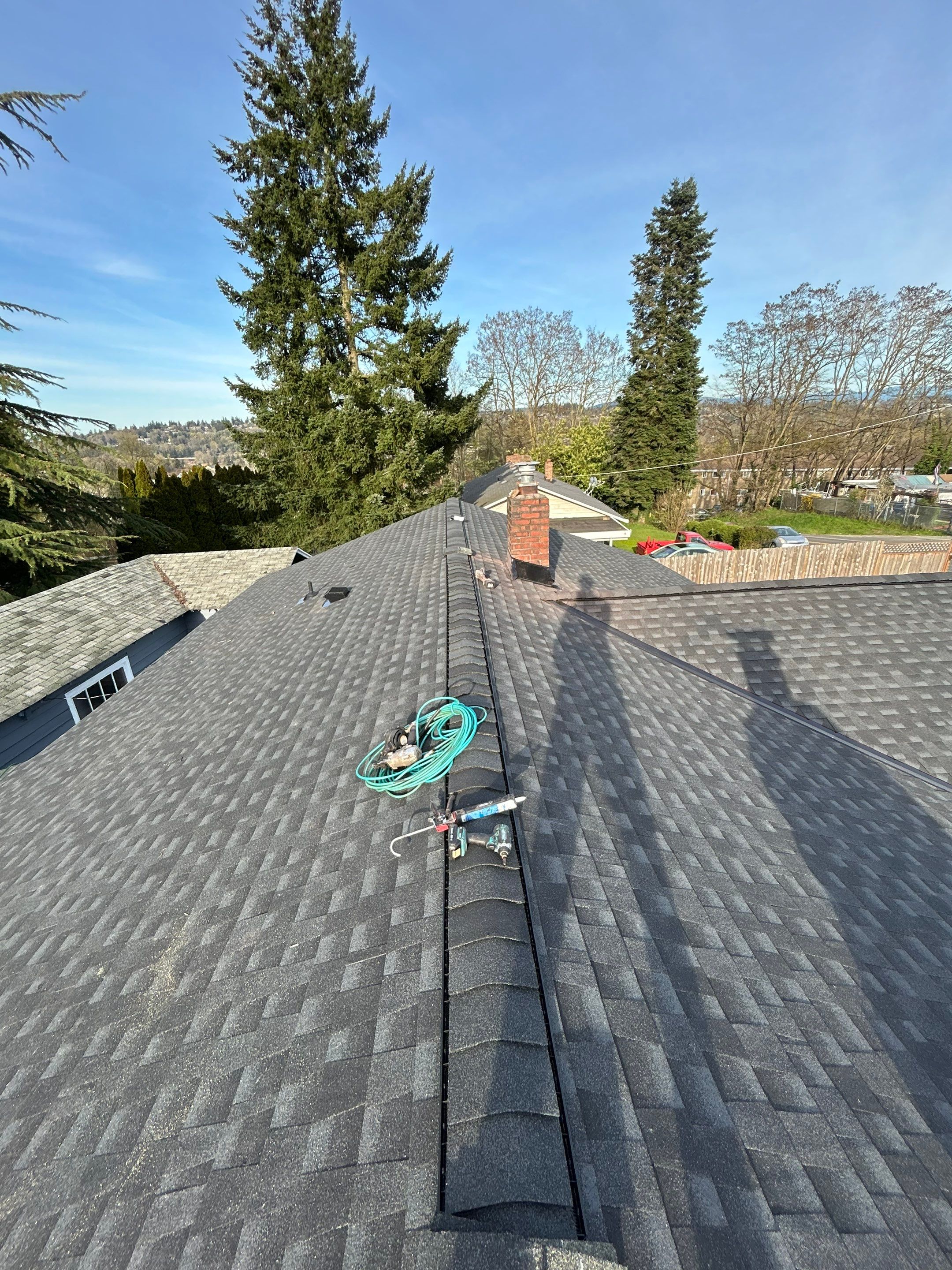 Residential Roofing Installation using GAF UHDZ Shingles by Roofing Formula LLC