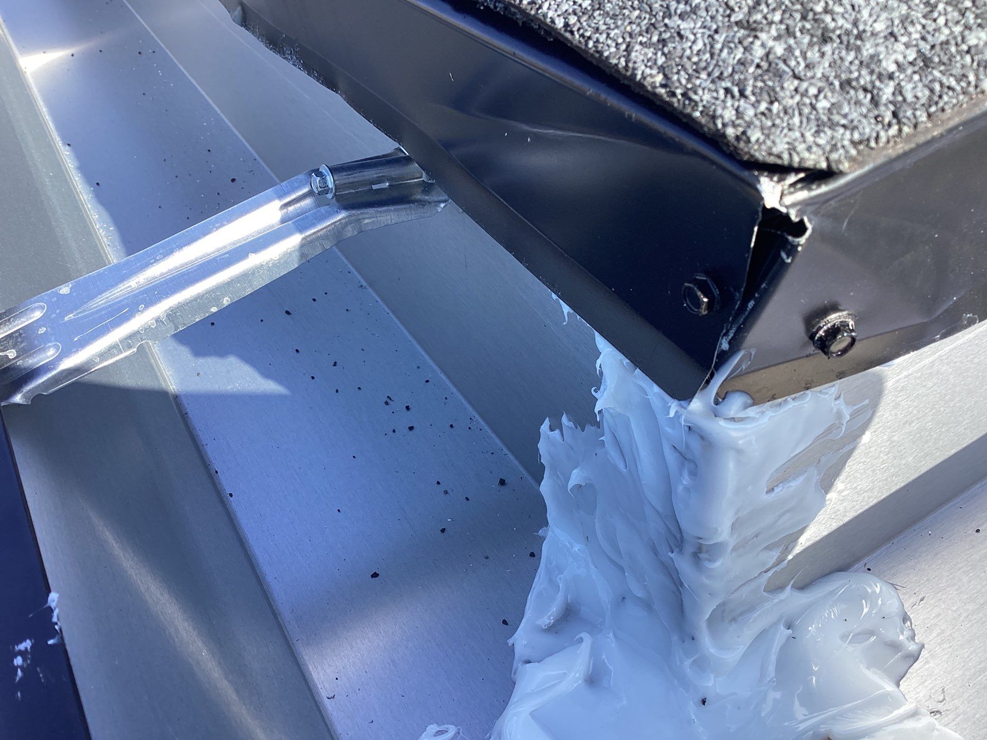 Black Seamless Gutters using 6 Inch Seamless Gutters in Cape Coral FL by Gutter Professors