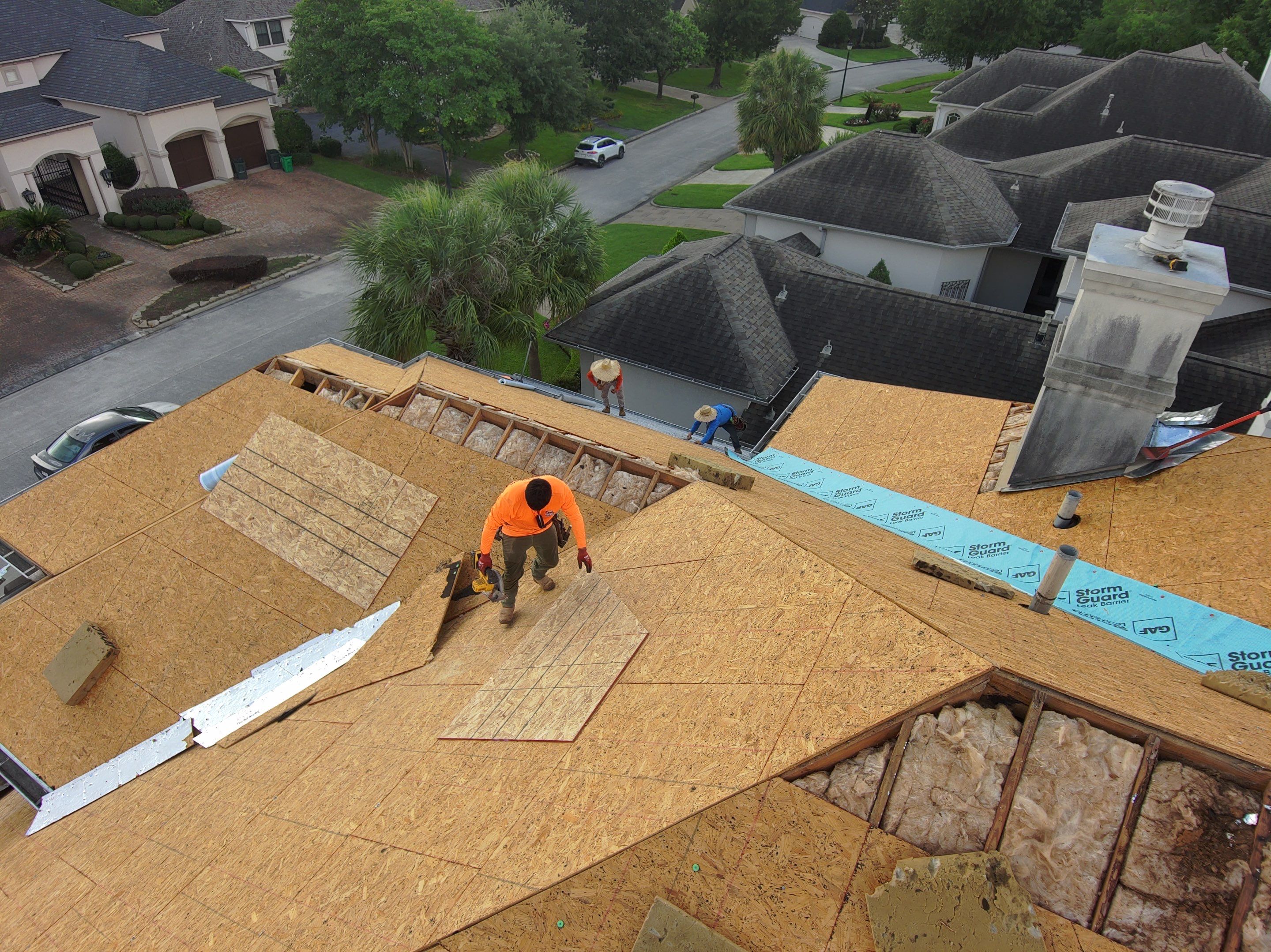 Roof Replacement Spring by Roof Repair Company