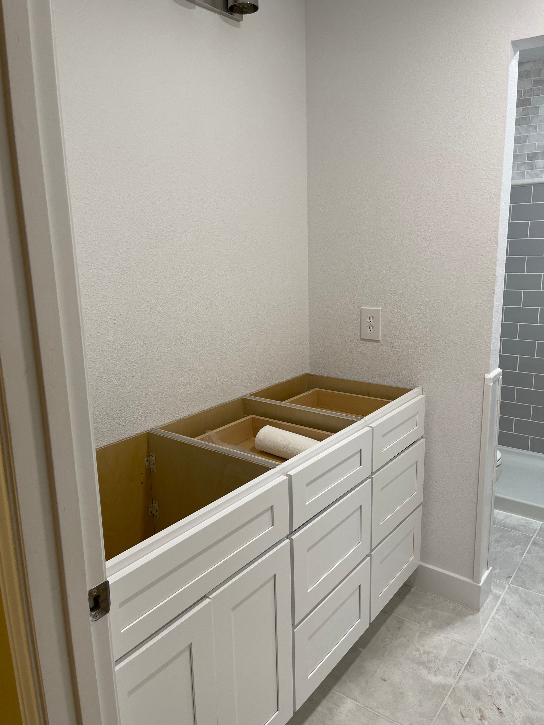 Full Bathroom Remodel by First United Roofing & Construction