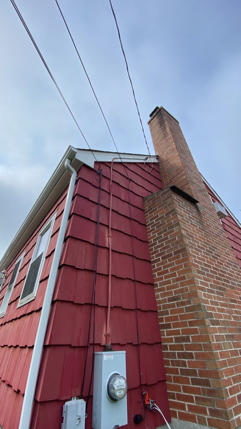Siding Installation using Royal Building Products Rustic Red by A Plus Exterior
