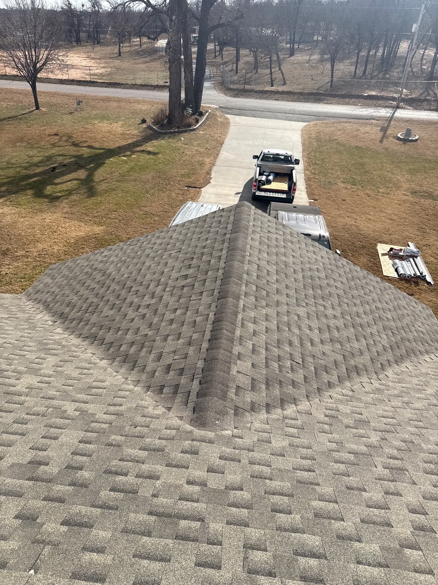 roof replacement in Choctaw by McCann's Roofing and Construction