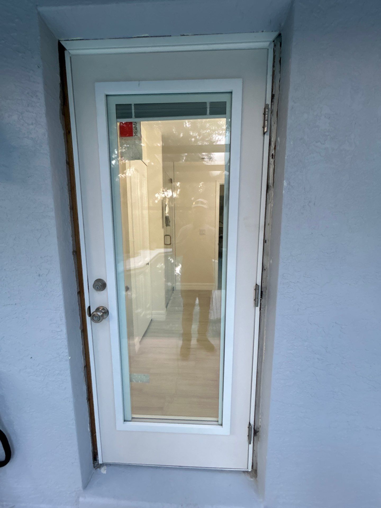 Door Installation using Mr Glass  by Windows For Life 