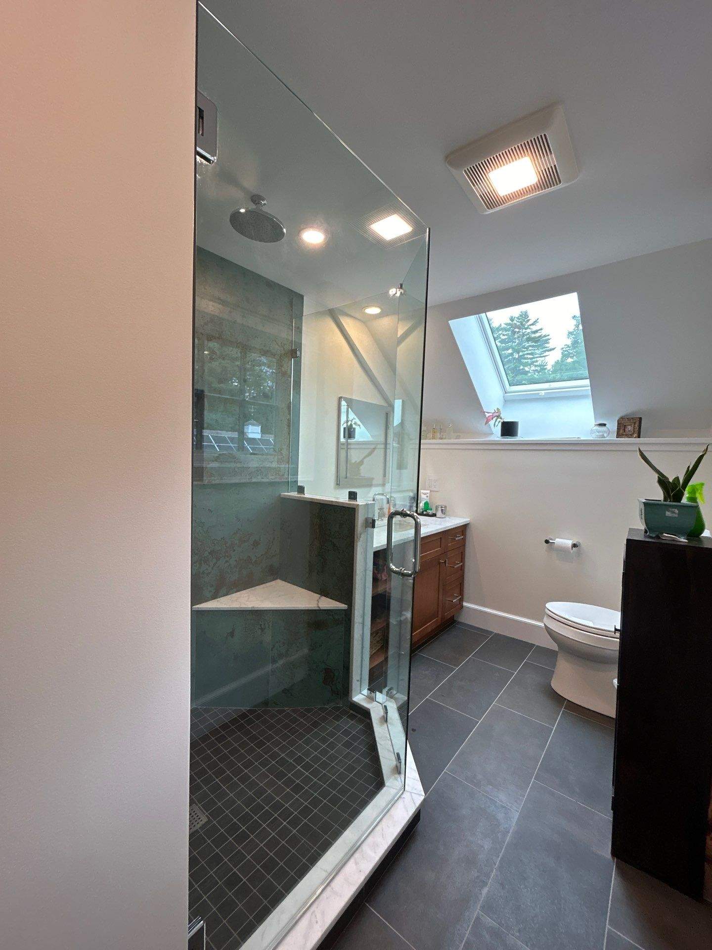 Multiple Frameless Showers by Cheshire Glass Company
