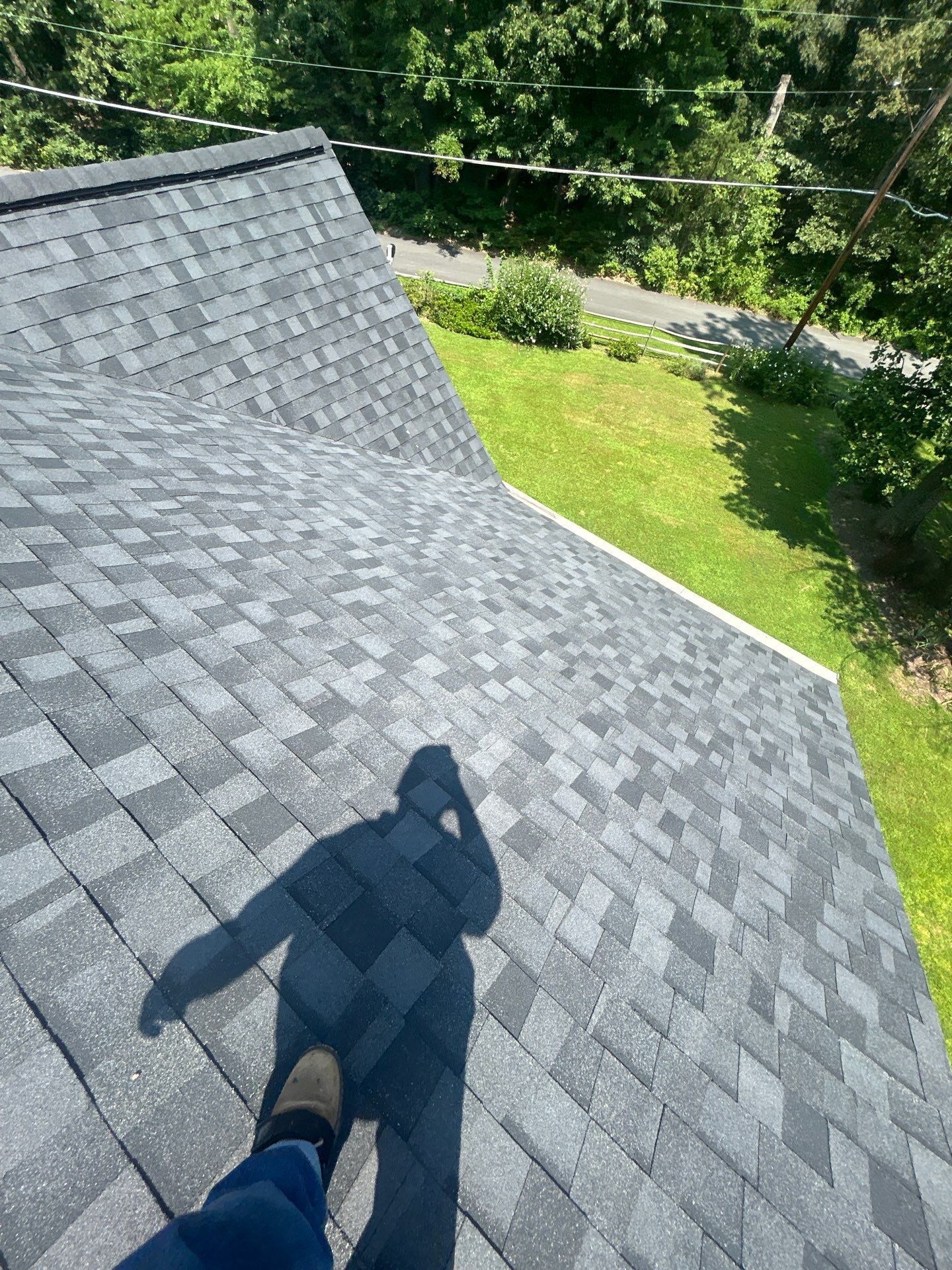 Lorton: Residential Roof with CertainTeed Landmark Pro in Max Def Moire Black by RM Banning, Inc.