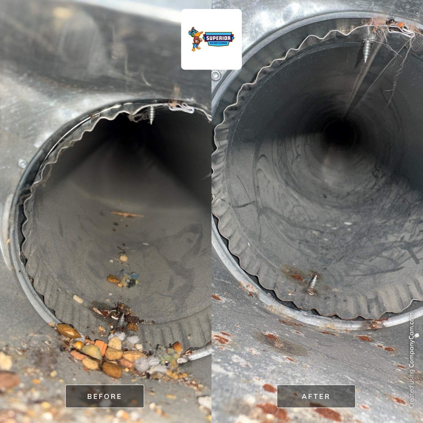 Air Duct Cleaning With a Vacuum Truck in Canfield, OH by Superior Air Duct Cleaning