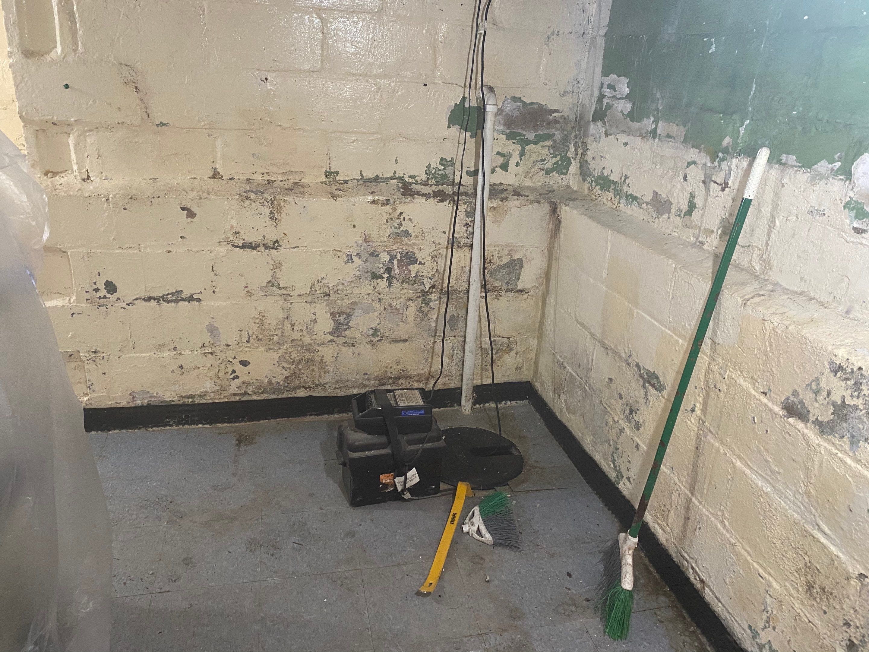 Interior French Drain Job in Bloomfield, NJ by Pure Service Pro, LLC 