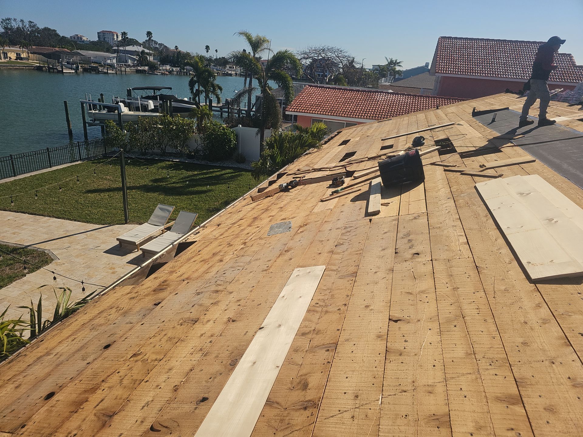 Project in St Pete Beach 33706 by Mitchell Roofing Company LLC