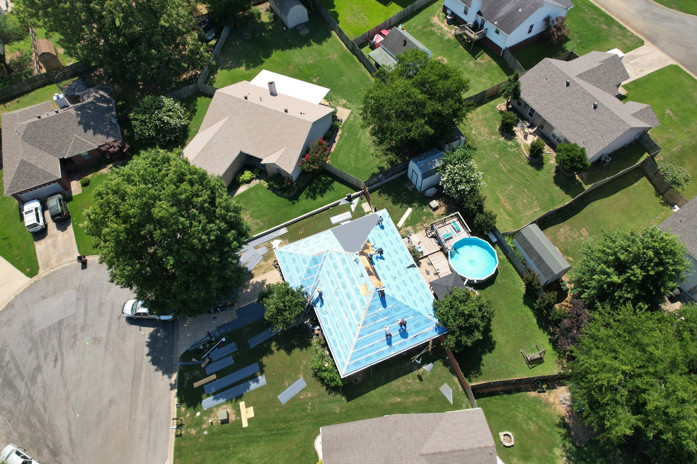 Metal Roof Replacement: 26 GA. Residential Metal Panels by Hostetler Roofing