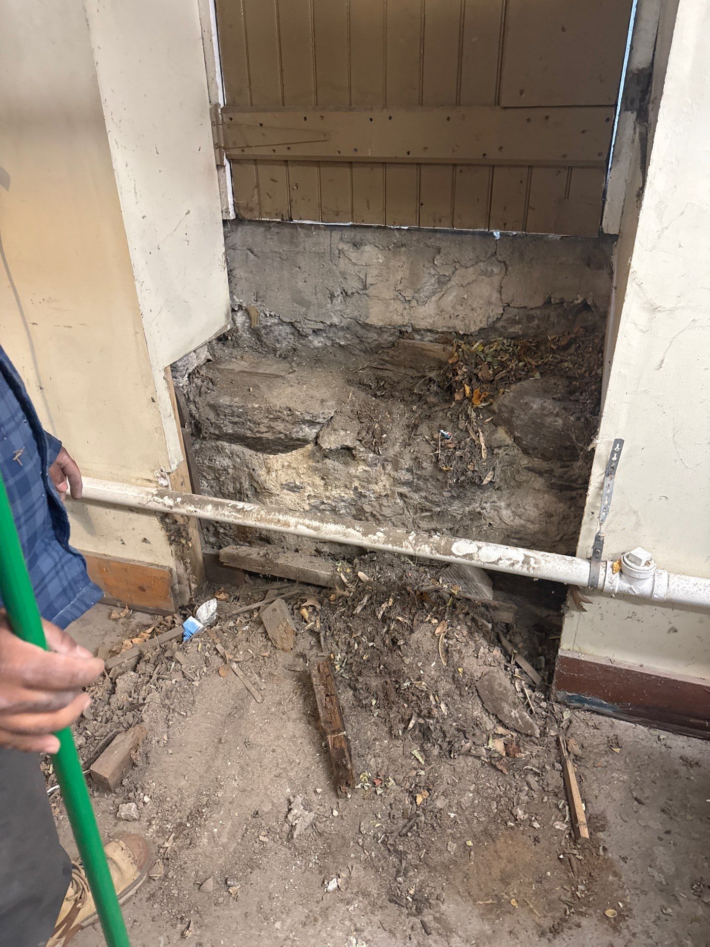 basement steps in jamaica plain by CabralCarpentry & Painting LLC