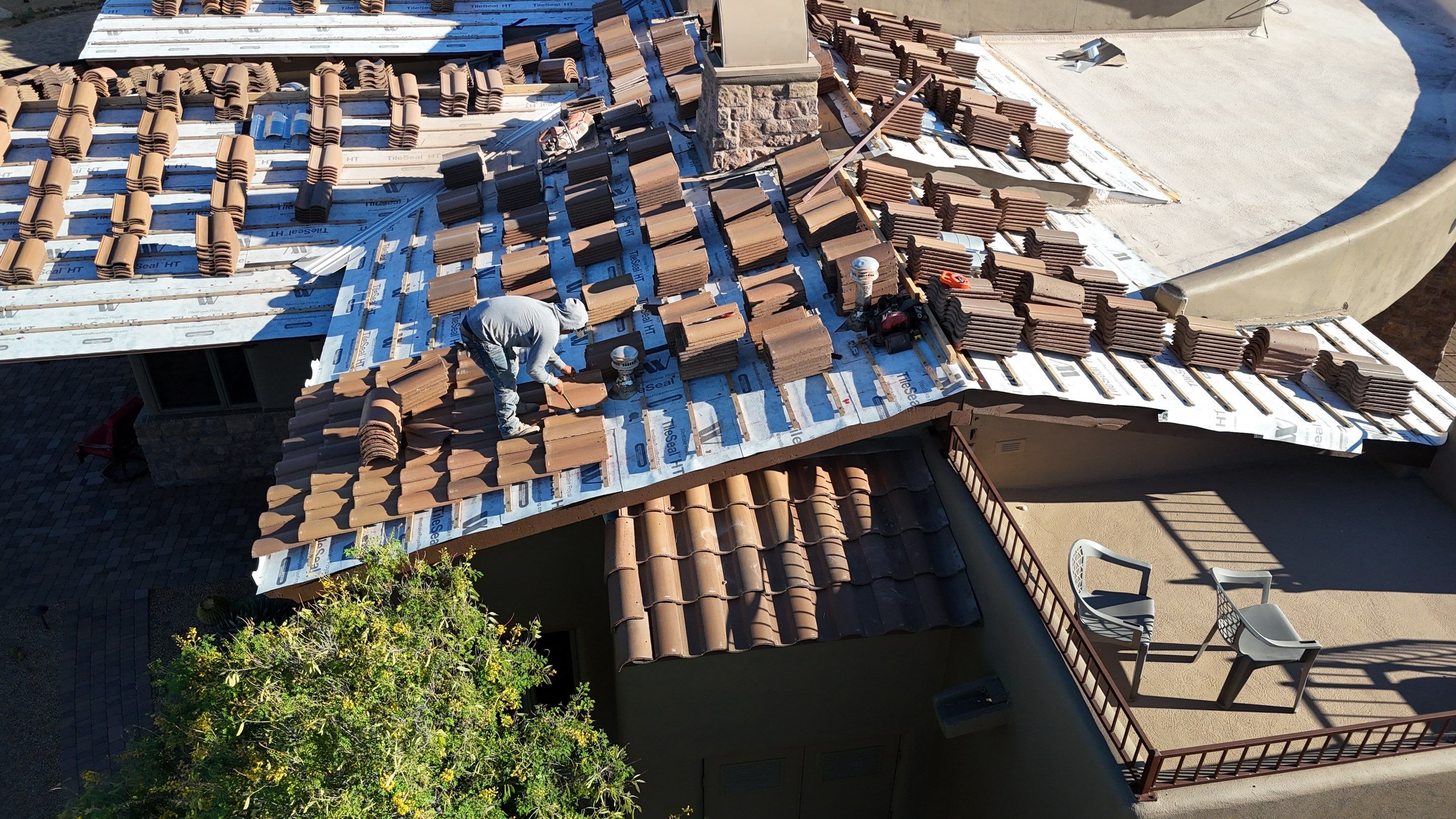 Project in Scottsdale by Saint Roofing