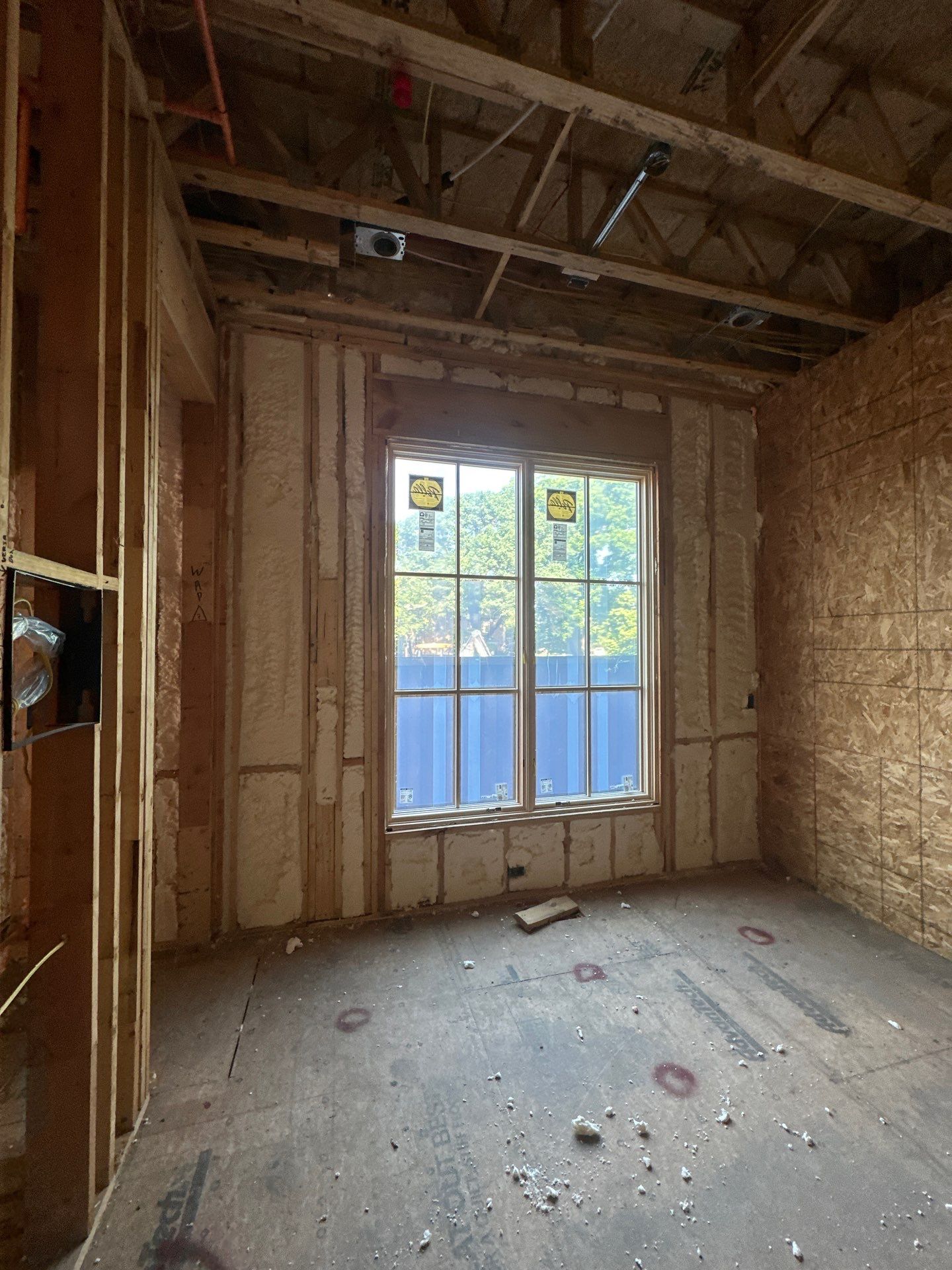 Full encapsulation open cell foam Dallas TX by Apex Insulation Solutions