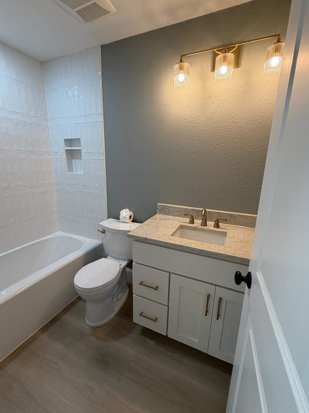 Treasure Island Interior Remodel Featuring Vaulted Ceilings and Custom Cabinetry by Vertical General Contracting