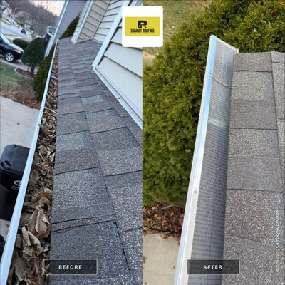 Gutter Guards Install - Leaf Guard