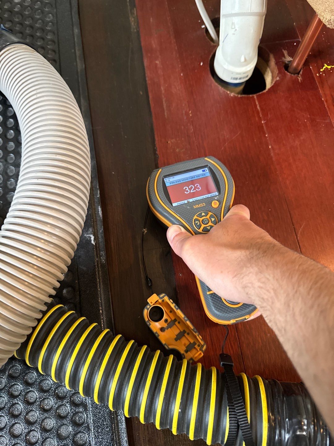 Project in Commerce Twp by EzDry Water Mitigation & Property Restoration