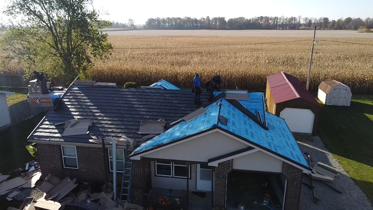 Bluffton IN Metal Roof Replacement – Residential Metal Shake Installation by 4Ever Metal Roofing