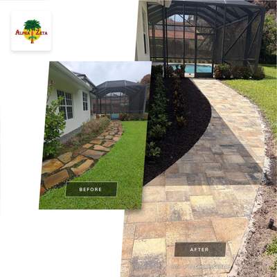 🌿✨ From Problem Areas to Paradise in Palm City! 🏡💧🌴