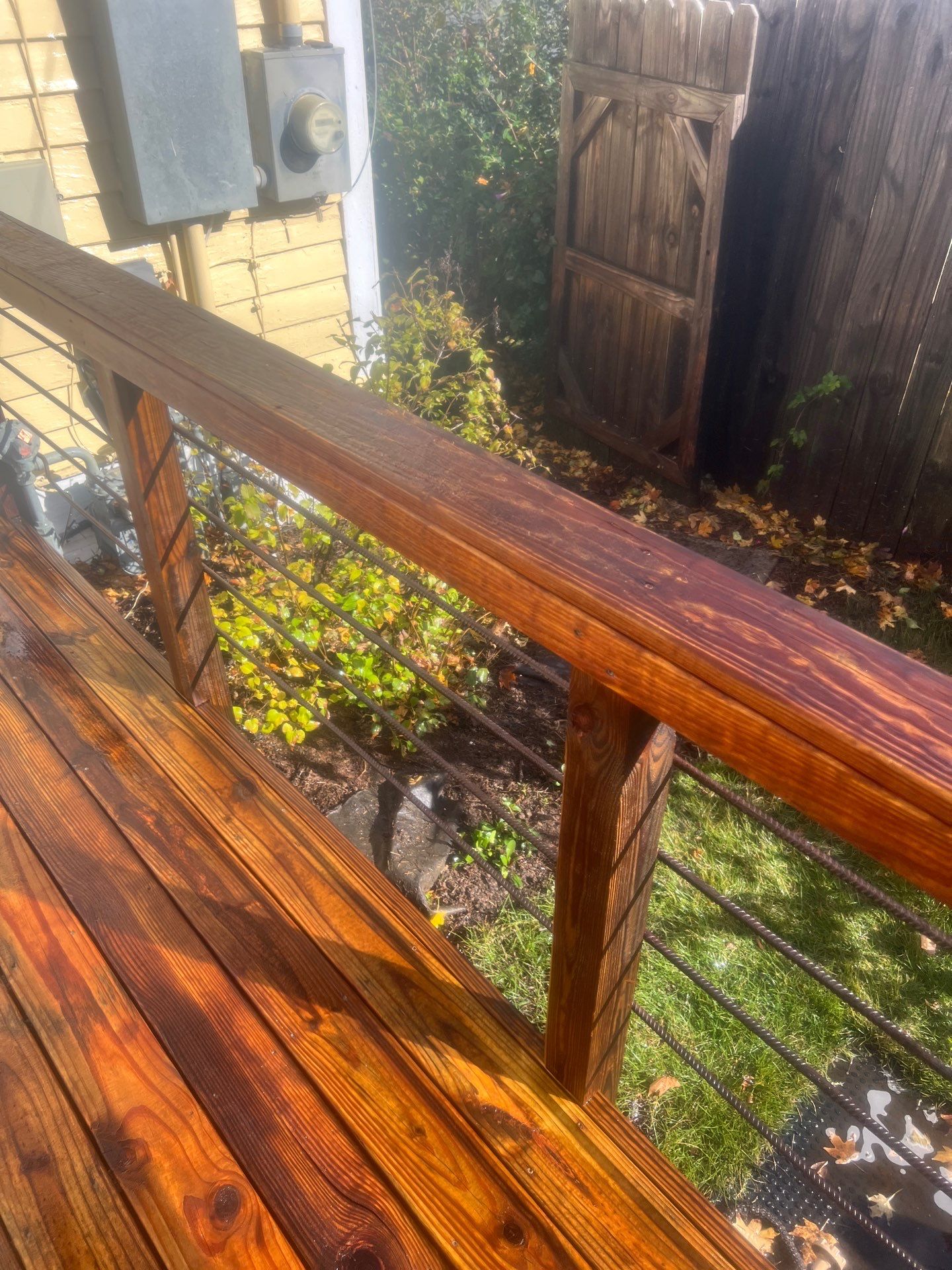Weathered Deck using Wood Sealant by DuraSeal
