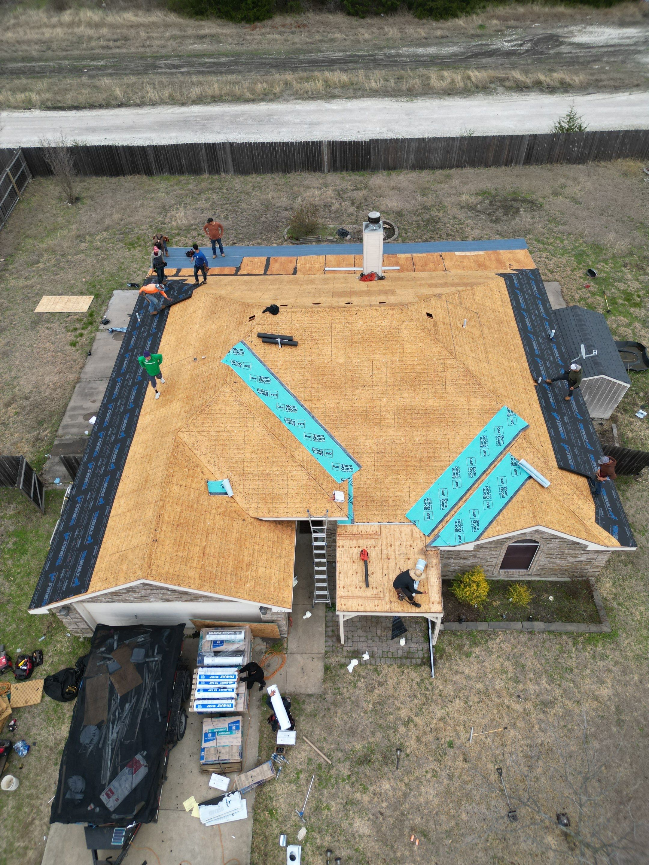 Project in Waxahachie by Rhino Roofing and General Contracting, LLC