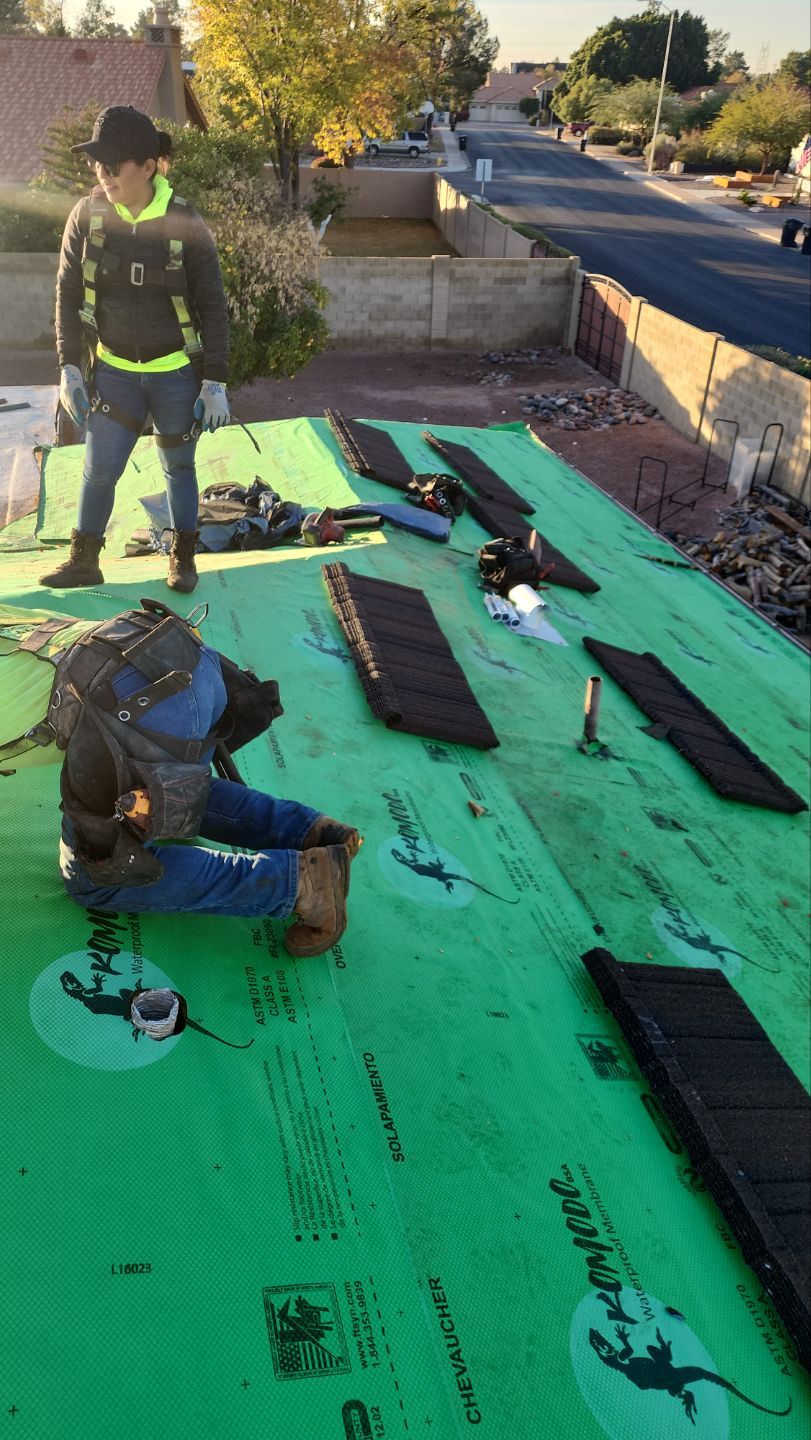 Barkwood Stone Coated Steel by Reimagine Roofing